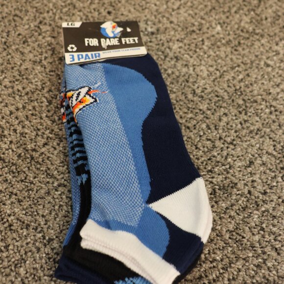 OKC Thunder Socks - Picture 2 of 4